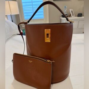 CELINE BUCKET 16 BAG IN SMOOTH CALFSKIN